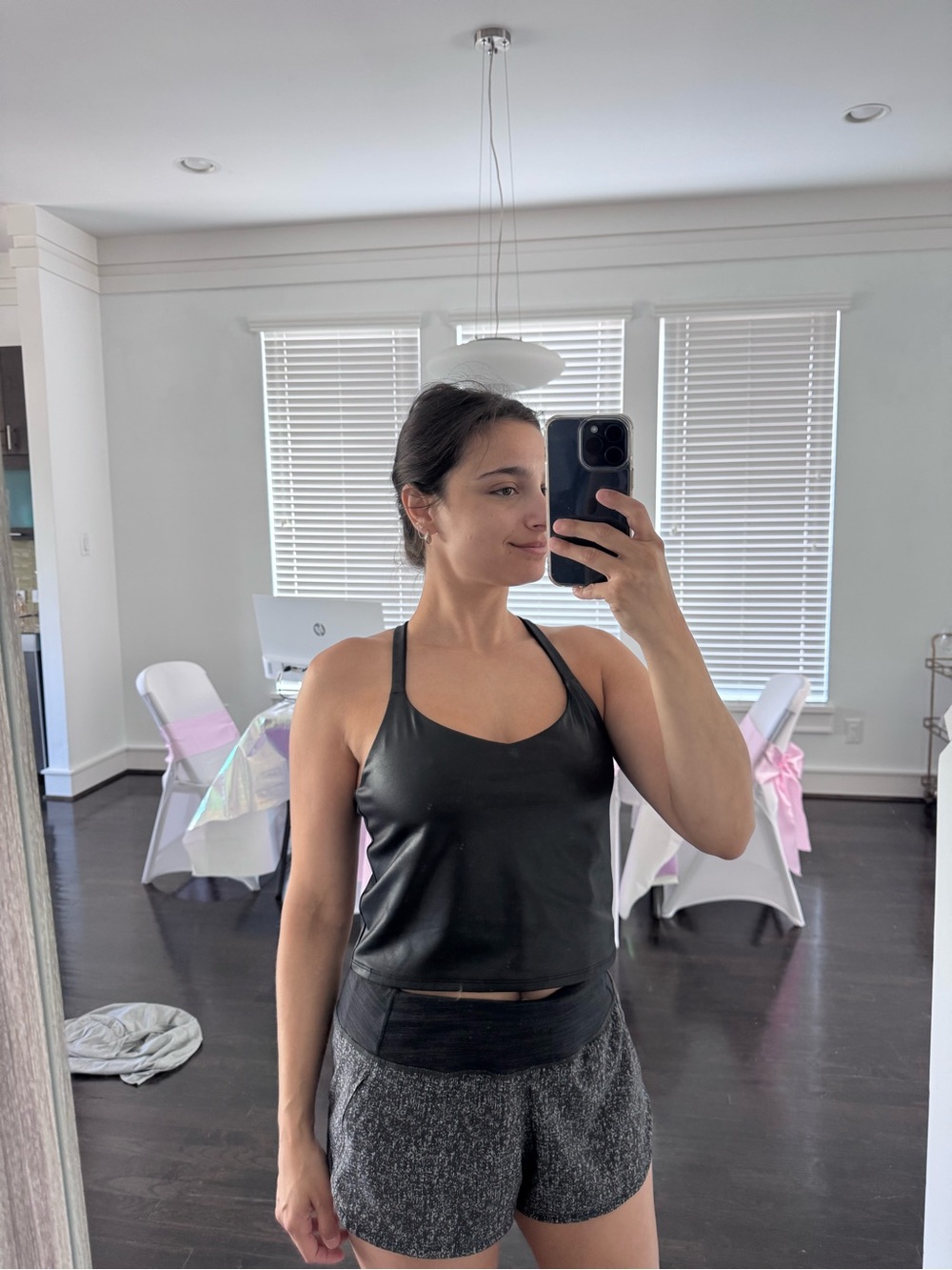 Abercrombie & Fitch Black Racerback Tank